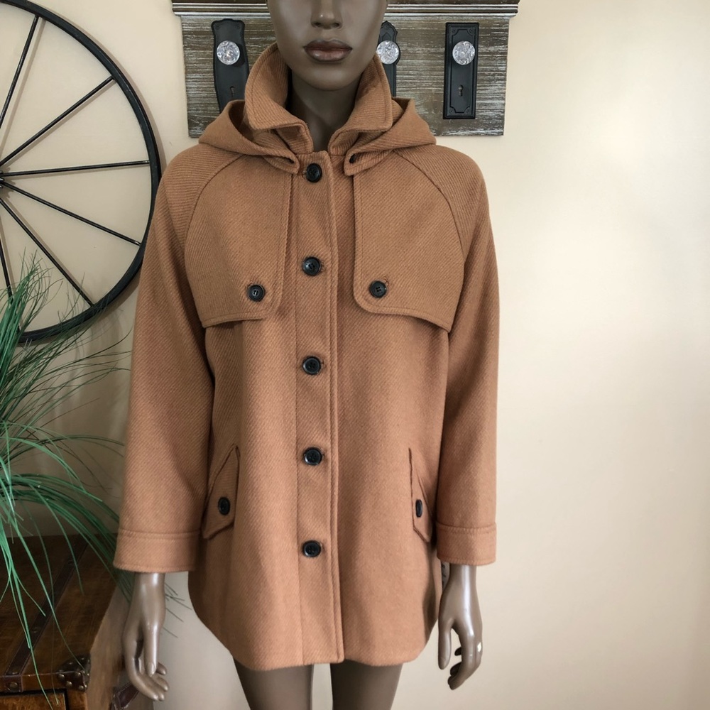 Mng By Mango Wool Blend Coat